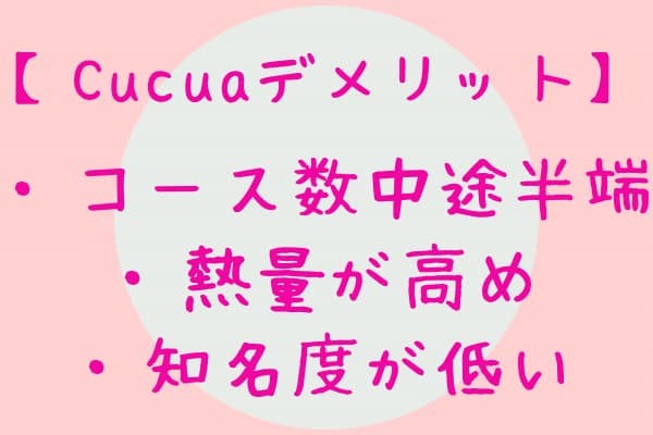 Cucuaの評判は本当に良いの？デメリットまで暴露